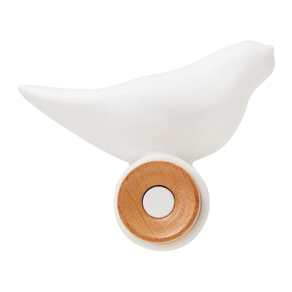 Cârlig de perete Bonami Essentials Bird, alb-image-2