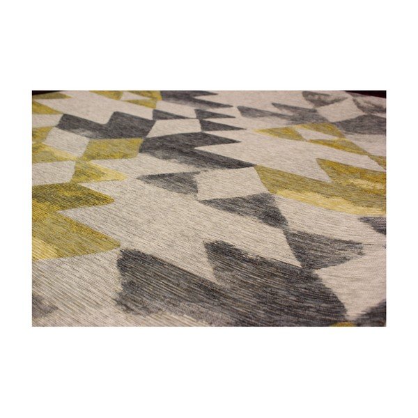 Covor Tria Grey/Yellow, 160 x 230 cm-image-1