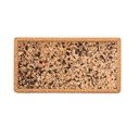 Tavă din plută 14.5x28 cm Querco – ZicZac