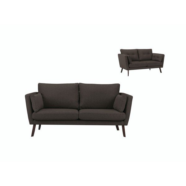 Canapea cu 3 locuri Mazzini Sofas Elena, maro-image-2