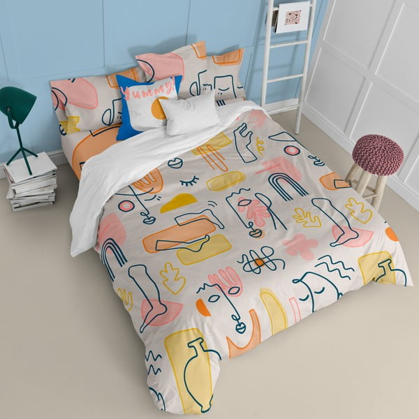 Husă de pilotă pentru pat dublu 200x200 cm Anatomy – Aware-image-2