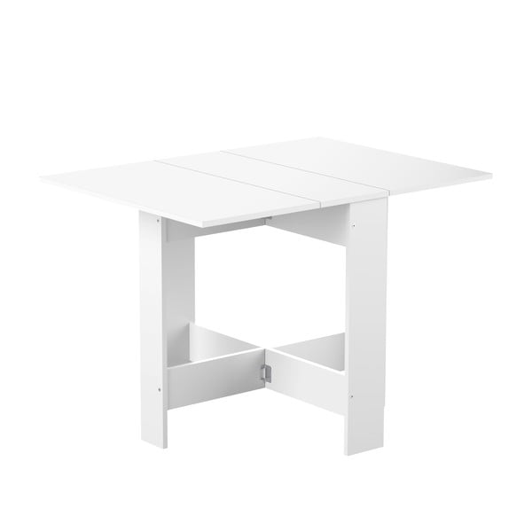 Masă de dining extensibilă cu blat alb 76x28 cm Papillon – TemaHome-image-3