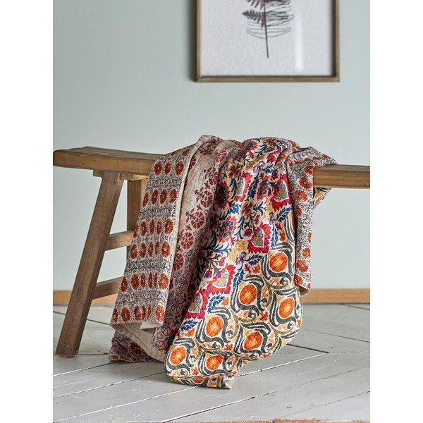 Pătură din bumbac 130x150 cm Krea – Bloomingville-image-1