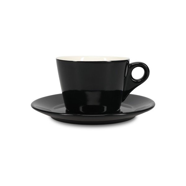 Farfurioară neagră din porțelan ø 16,5 cm Barista – BonBistro-image-2