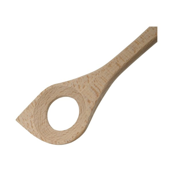 Spatulă din lemn cu gaură Fackelmann Nature-image-1