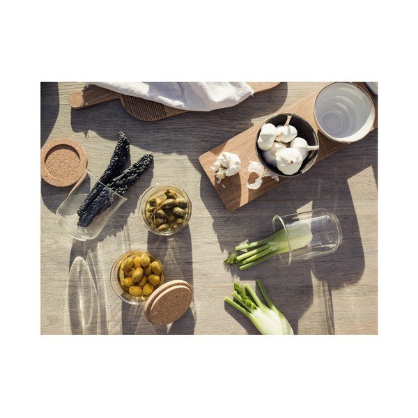 Recipient din sticlă Sagaform Nature,înălțime 8,6 cm-image-2