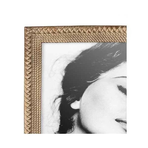Ramă foto bej cu picior de susținere din polirășină 14x18,5 cm – Ixia-image-2