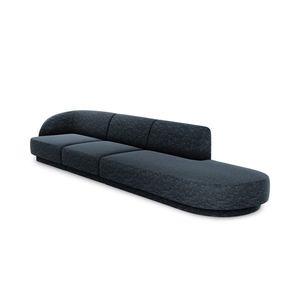 Canapea albastru-închis 302 cm Miley – Micadoni Home-image-3