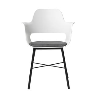 Scaun Unique Furniture Wrestler, alb-gri