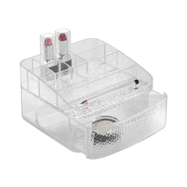 Organizator InterDesign Drawer Rain, lungime 17 cm, alb-image-2