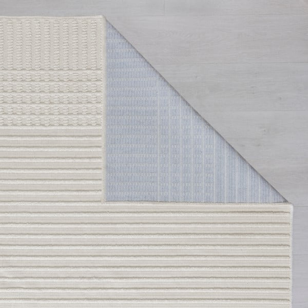 Covor alb lavabil din janilie 80x160 cm Elton – Flair Rugs-image-2