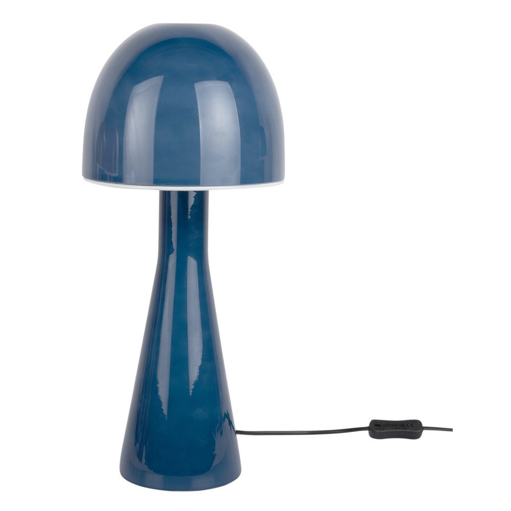 VeiozÄalbastru-Ã®nchis cu abajur din sticlÄ(Ã®nÄu0083lÈu009Bime 45 cm) Bombin âu0080Leitmotiv