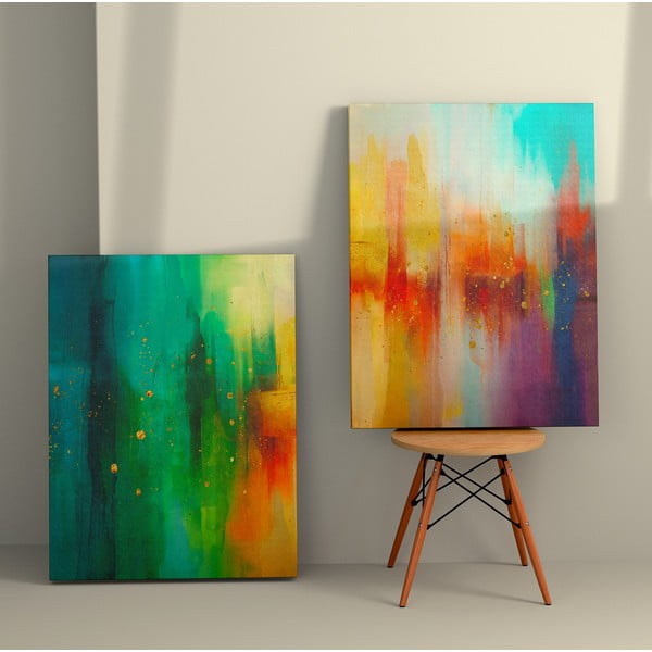 Tablouri 2 buc. 50x70 cm Splash – Wallity-image-1