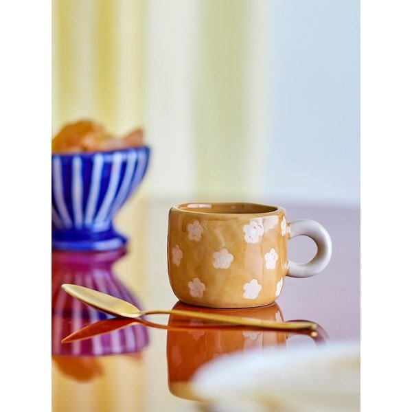 Cană pentru copii maro din ceramică 110 ml Nini – Bloomingville-image-1