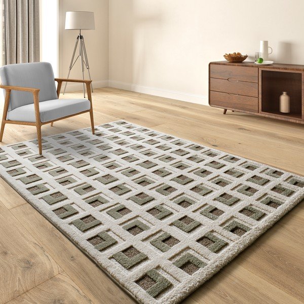 Covor maro/bej 160x230 cm Candela – Universal-image-1