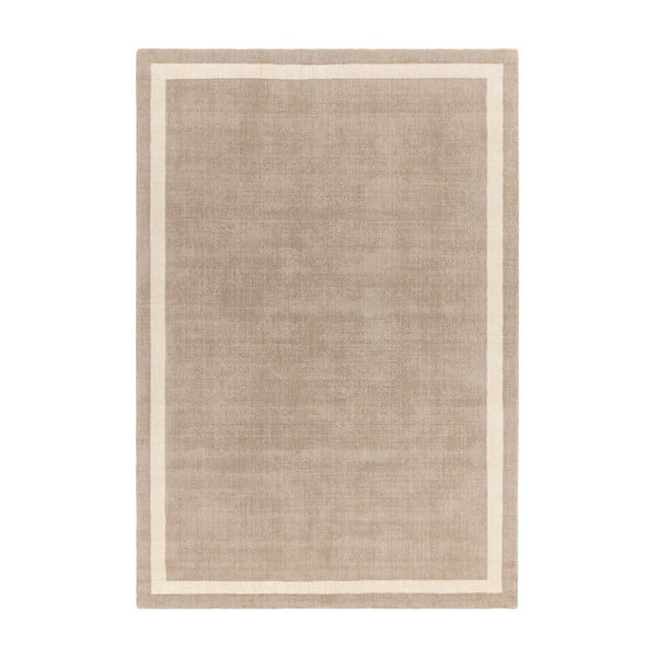 Covor bej handmade din lână 160x230 cm Albi – Asiatic Carpets