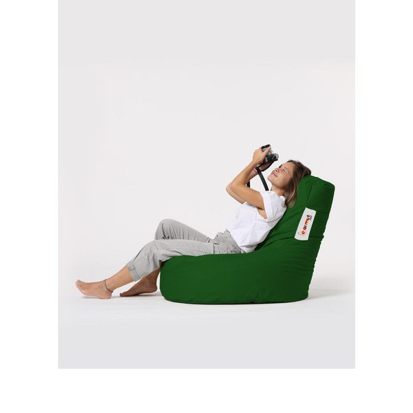 Fotoliu bean bag verde închis Lina – Floriane Garden-image-4