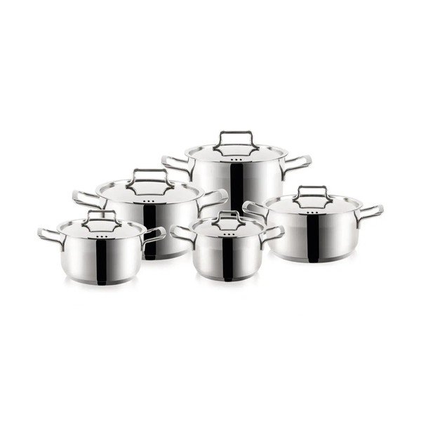 Set 10 vase de gătit din inox Orion Anett
