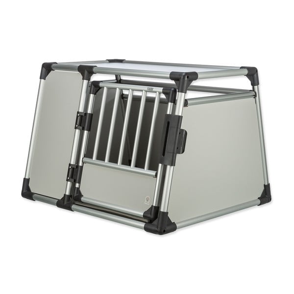 Cușcă / geantă pentru transport animale de companie argintie 65x93 cm Trixie L – Plaček Pet Products