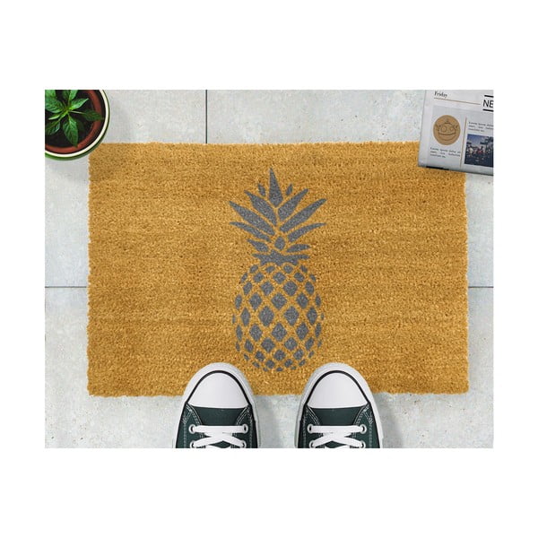 Covor intrare Artsy Doormats Pineapple, 40 x 60 cm