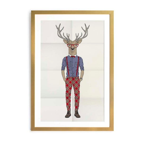 Tablou Little Nice Things Deer, 40 x 60 cm