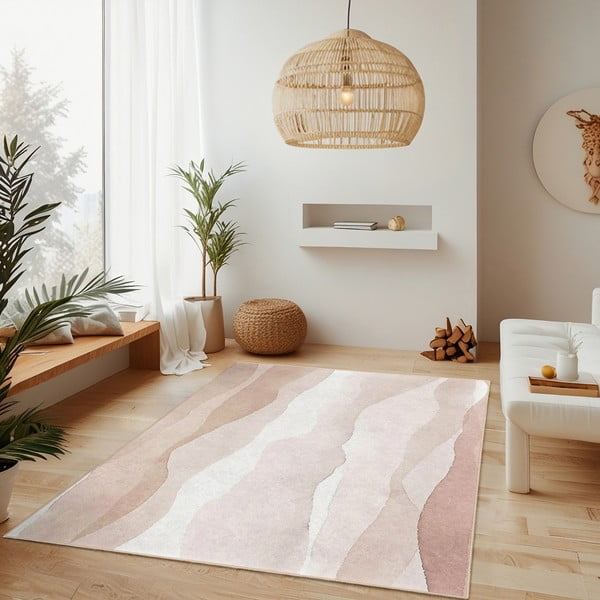 Covor crem lavabil 160x230 cm Komodo Beach – Mila Home-image-2