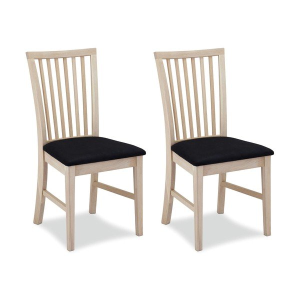 Scaun de dining în culoare naturală din lemn masiv de stejar Mette – Furnhouse-image-3