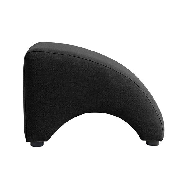 Taburet / suport pentru picioare Max Winzer Brandford, negru-image-1