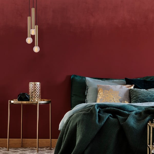 Lustră aurie ø 22 cm Tempo – Opviq lights-image-1