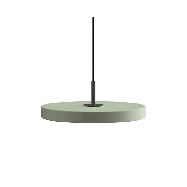 Lustră verde-deschis LED cu abajur din metal ø 31 cm Asteria Mini – UMAGE