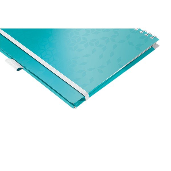 Caiet dictando cu copertă flexibilă Leitz, 80 pagini, albastru-turcoaz-image-3