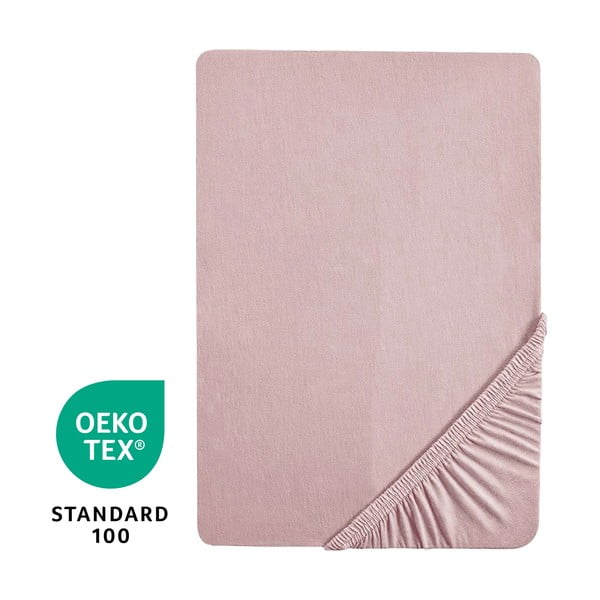 Cearceaf pentru copii din bumbac organic pentru pătuț cu elastic 140x70 cm Lil Planet – Roba-image-3