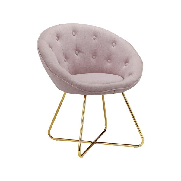 Fotoliu roz Tigela - Støraa-image-1