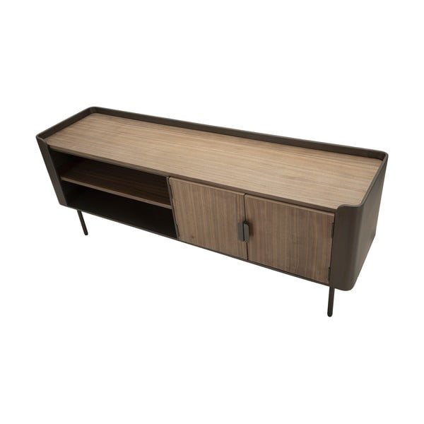 Comodă TV maro din lemn de brad 150x58 cm Toronto – Mauro Ferretti-image-4