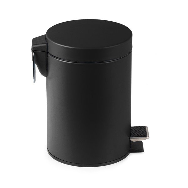 Coș de gunoi cu pedală Compactor Grena, 3 l, negru-image-3