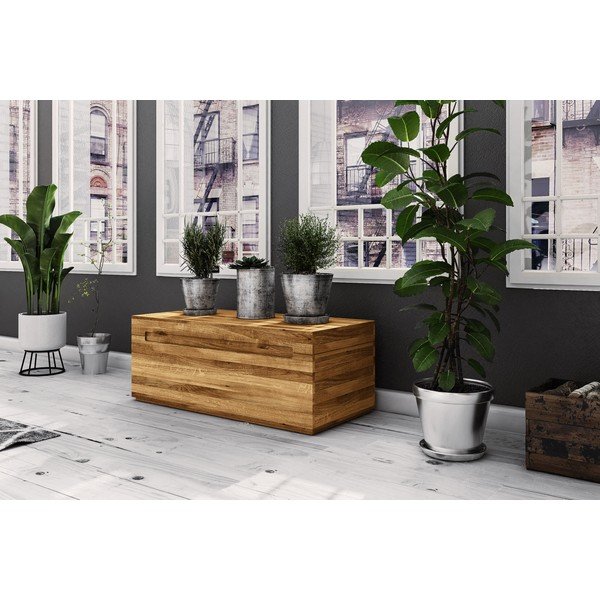 Cufăr / ladă din lemn de stejar Vento - The Beds-image-2