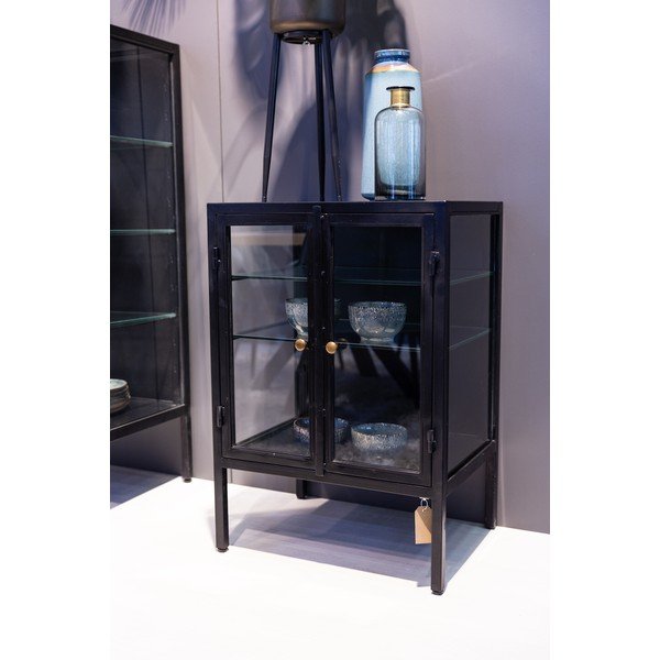 Comodă Canett Nino, înălțime 86 cm, negru-image-1