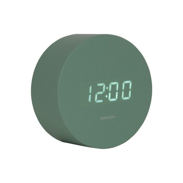 Ceas deșteptător digital ø 9 cm Spry Round – Karlsson-image-4