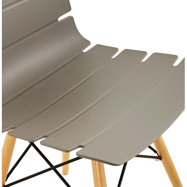 Scaun dining Kokoon Design Strata, gri-image-4