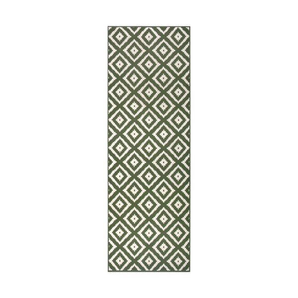 Covor verde 200x80 cm Diamond - Hanse Home