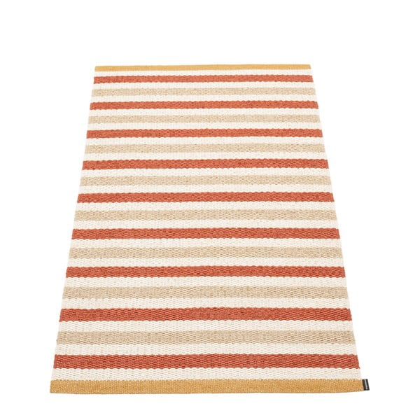 Covor pentru exterior și interior cărămiziu/crem 70x120 cm Teo Brick – Pappelina