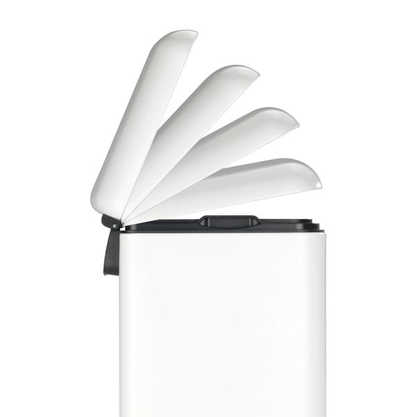 Coș de gunoi Wenko, 30 l, alb-image-3