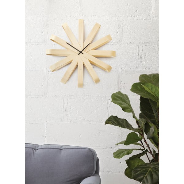 Ceas de perete ø 51 cm Ribbonwood – Umbra-image-1