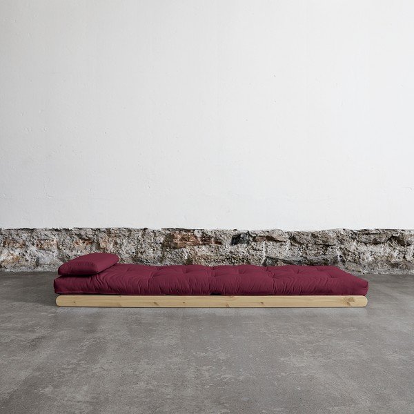 Fotoliu Karup Figo, Raw/Bordeaux, 70 cm-image-2
