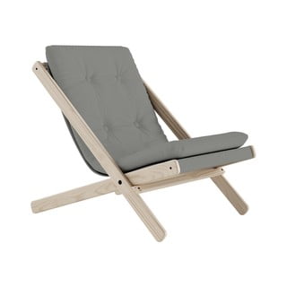 Fotoliu pliabil Karup Design Boogie Raw/Grey