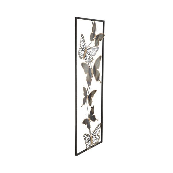 Decorațiune metalică pentru perete Mauro Ferretti Butterflies-image-4