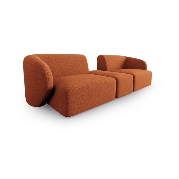 Canapea portocalie 239 cm Shane – Micadoni Home-image-2