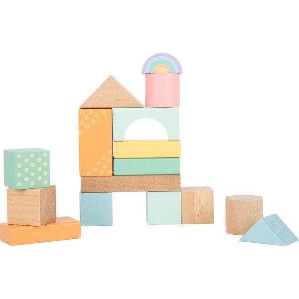 Set de cuburi din lemn pentru copii Legler, 50 de bucăți-image-3