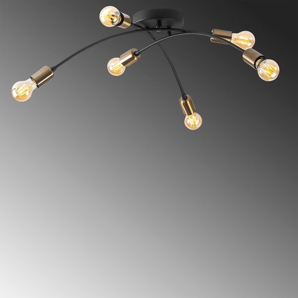 Plafonieră neagră 67x67 cm Banana – Opviq lights-image-3
