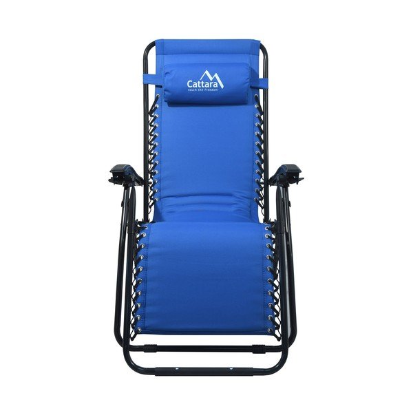 Şezlong pentru camping  albastru Livorno - Cattara -image-2